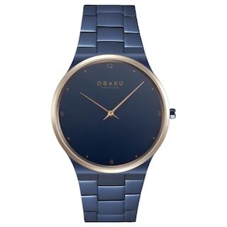 Foto 1 | Reloj Obaku Denmark V305gxslsl Serviet Bahama-azul