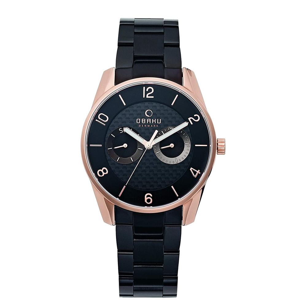 Foto 1 | Reloj Obaku Denmark V171gmvbsb Men´s Multifunción-negro