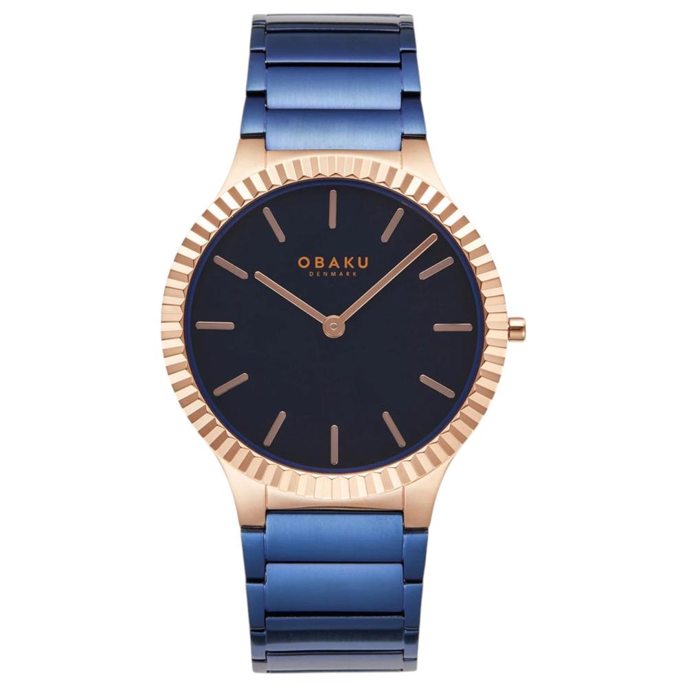 Reloj Obaku Denmark V292gxvlsl Linje Bahama-azul