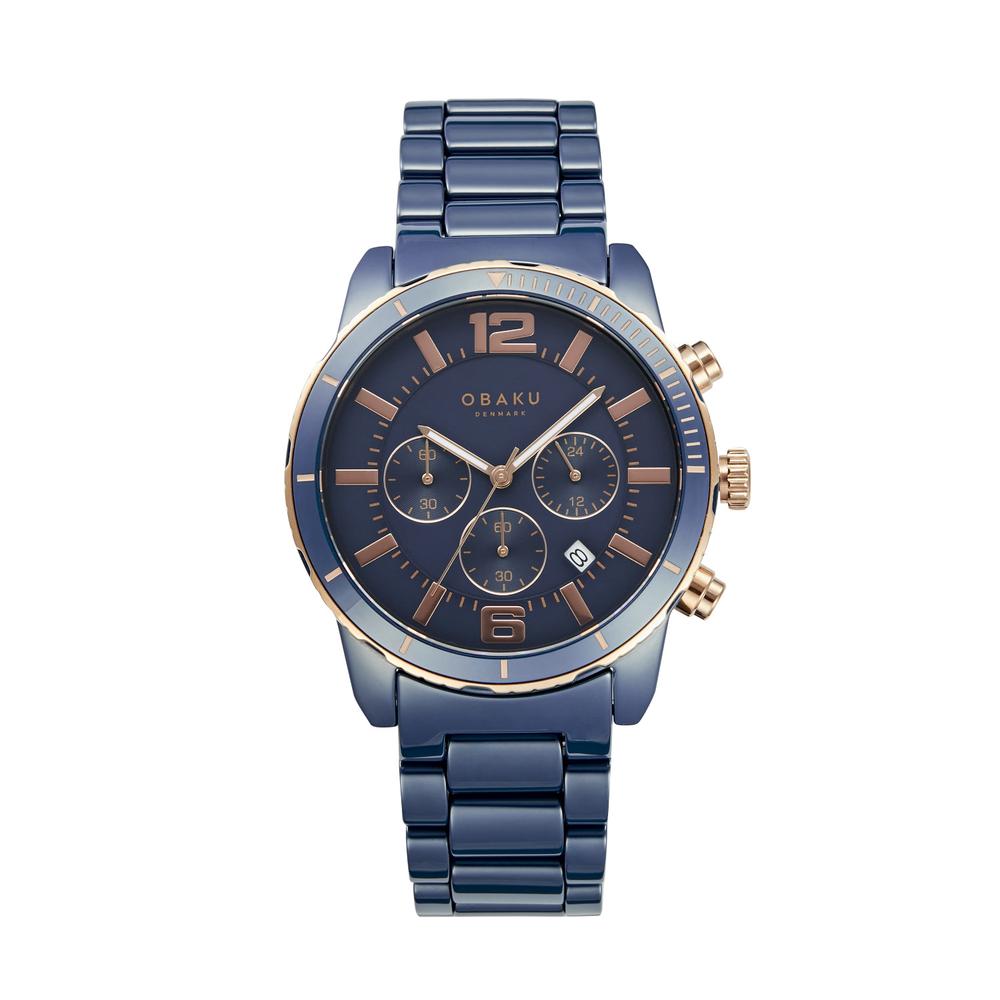 Foto 2 pulgar | Reloj Obaku Denmark V278GCSLCL Azul