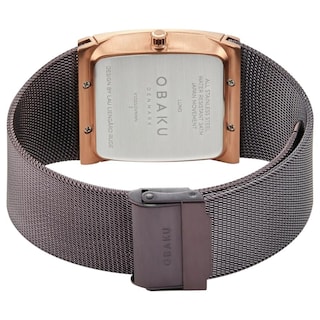 Foto 3 | Reloj Obaku Denmark V102gdvnmn Lund Walnut-café