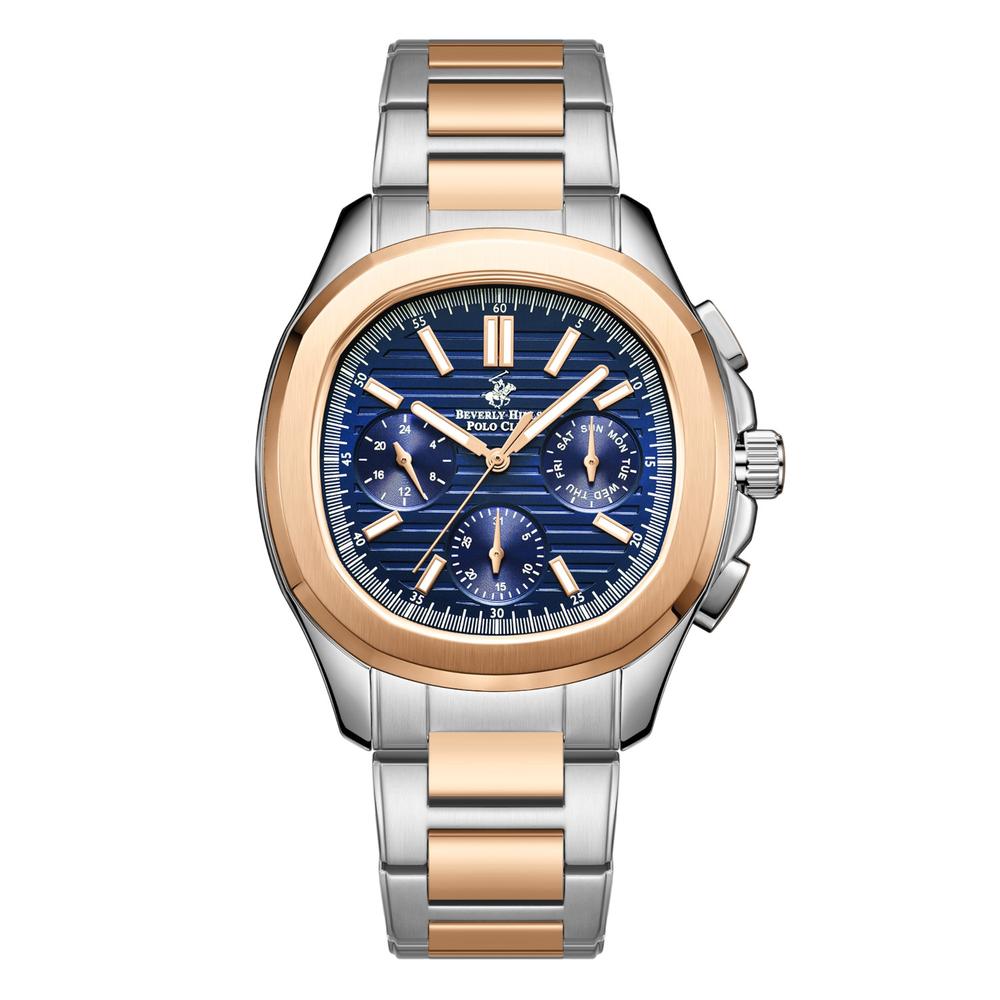 Reloj Beverly Hills Polo Club Bp3212x.570 Men´s-oro Rosa