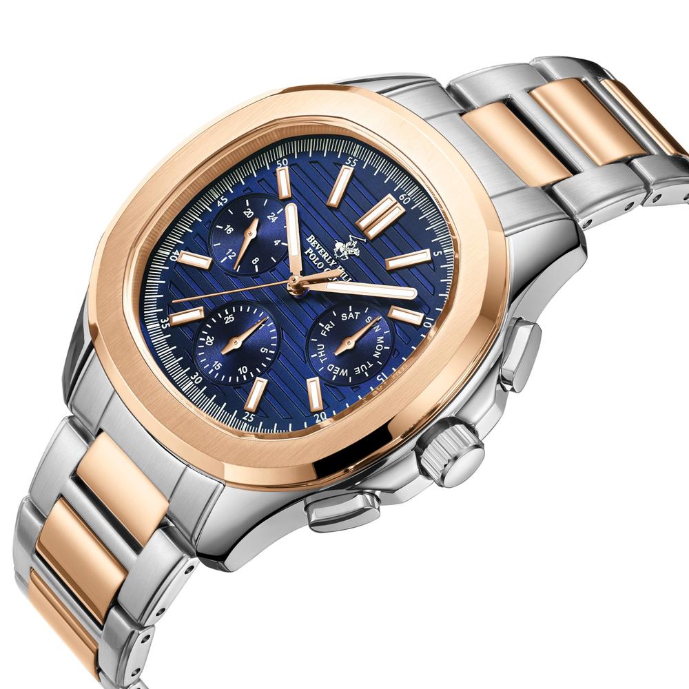 Foto 4 | Reloj Beverly Hills Polo Club Bp3212x.570 Men´s-oro Rosa