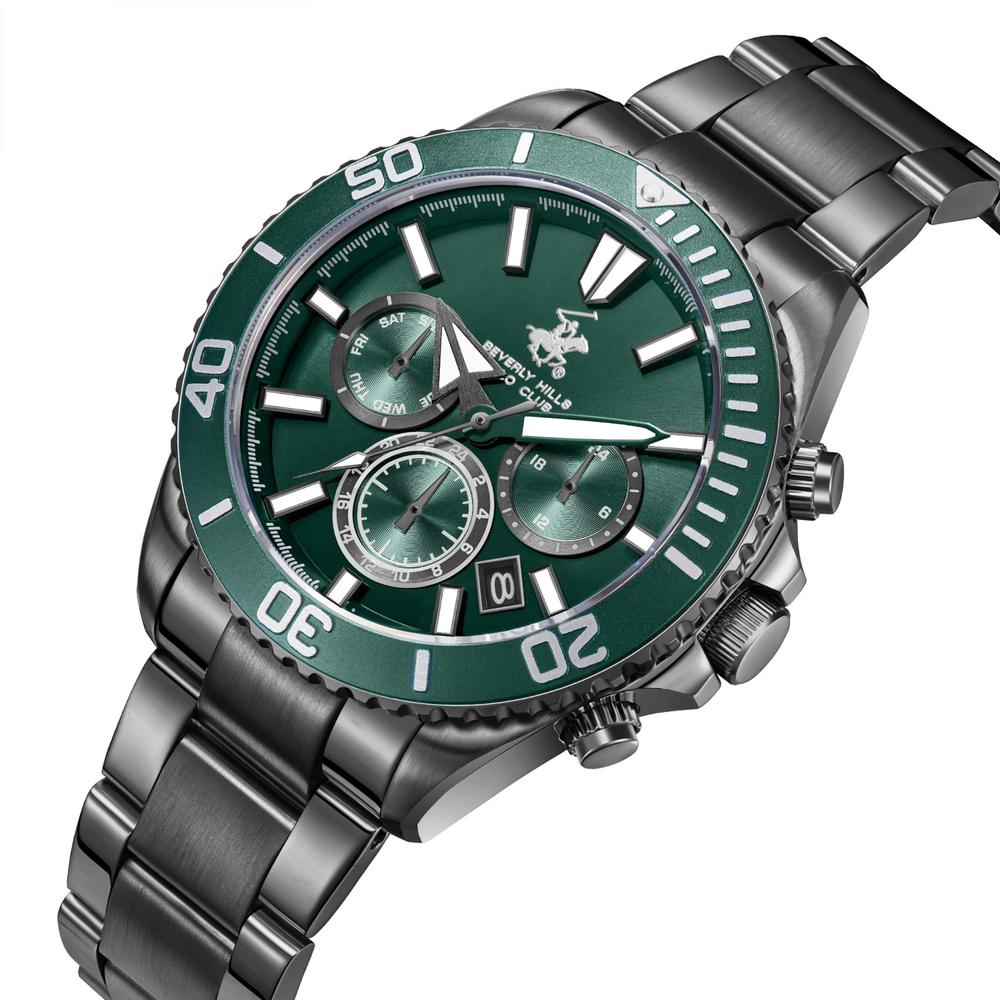Foto 5 pulgar | Reloj Beverly Hills Polo Club Bp3721x.070 Men´s-negro