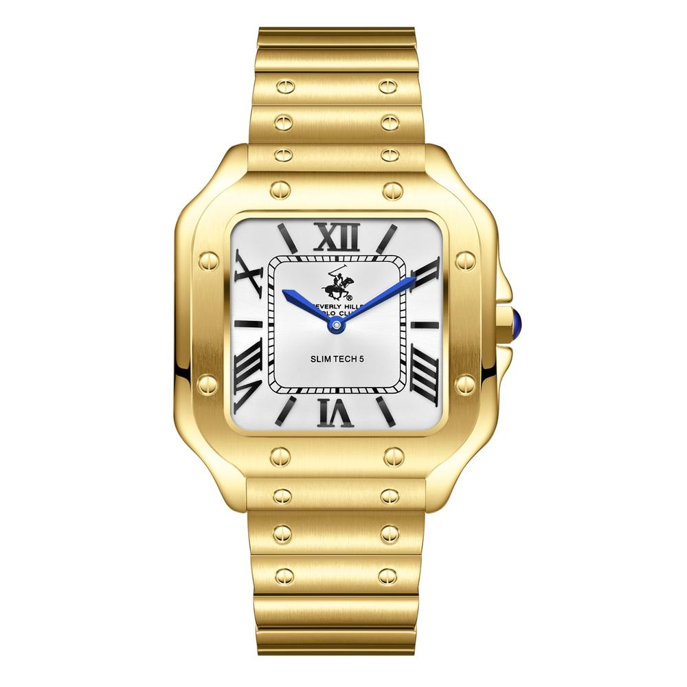 Foto 1 | Reloj Beverly Hills Polo Club Bp3729x.130 Men´s-dorado