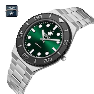 Foto 4 | Reloj Beverly Hills Polo Club Bp3714x.370 Men´s-acero