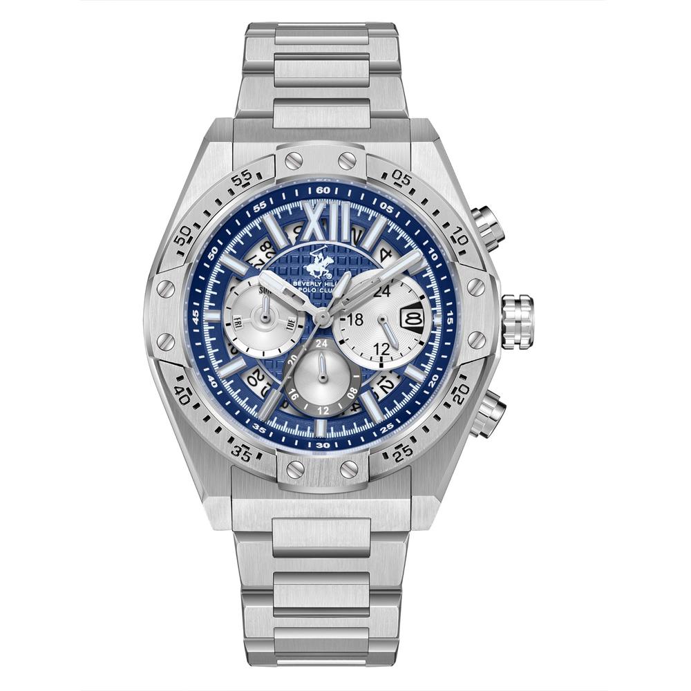 Reloj Beverly Hills Polo Club Bp3743x.390 Men´s-acero