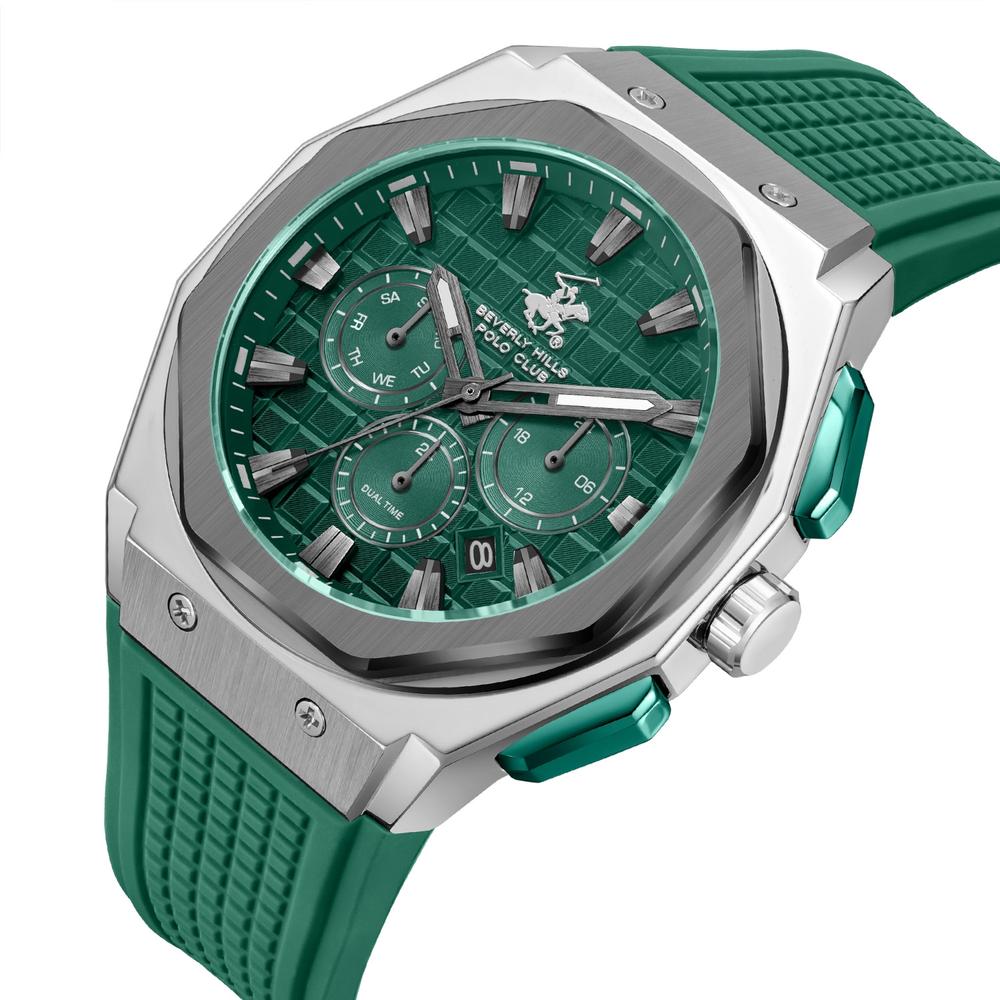 Foto 5 pulgar | Reloj Beverly Hills Polo Club Bp3718x.375 Men´s-verde