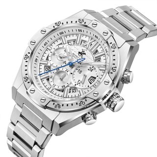 Foto 4 | Reloj Beverly Hills Polo Club Bp3743x.330 Men´s-acero