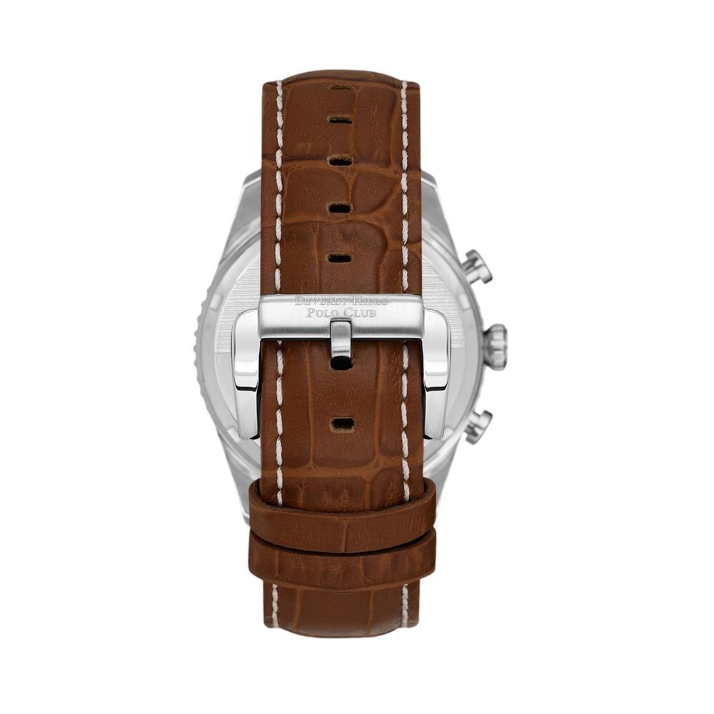 Foto 4 pulgar | Reloj Beverly Hills Polo Club Bp3723x.375 Men´s-café