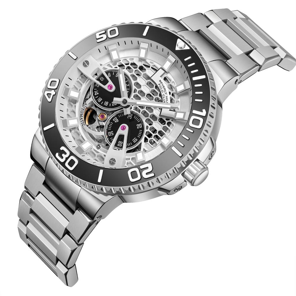 Foto 5 pulgar | Reloj Beverly Hills Polo Club Bp3702x.330 Men´s-acero