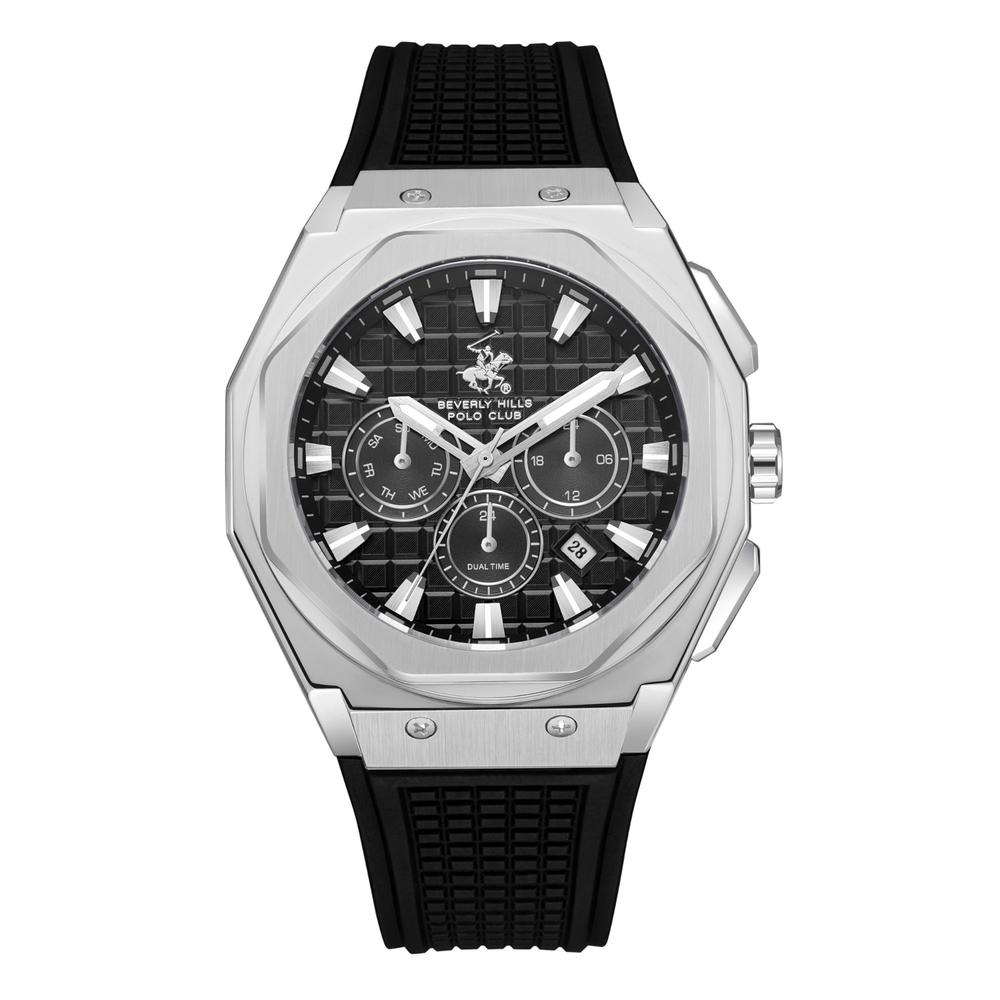 Reloj Beverly Hills Polo Club Bp3718x.351 Men´s-negro