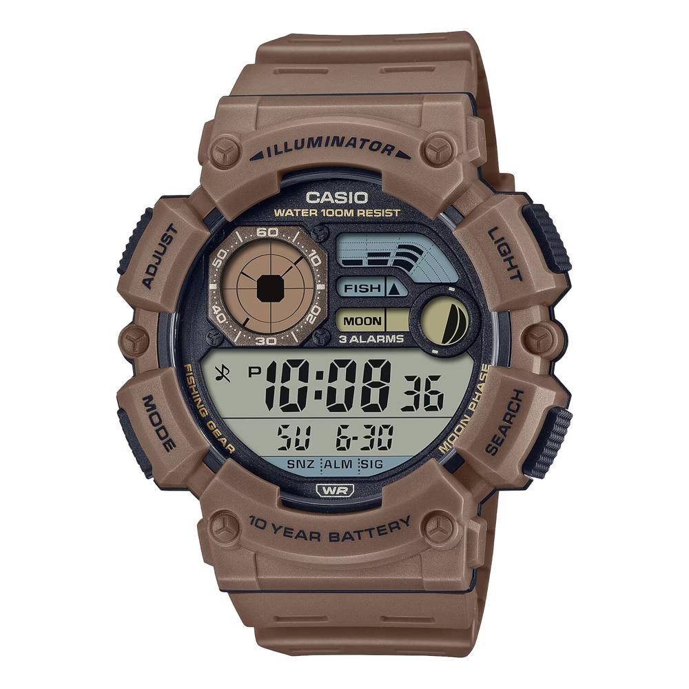 Foto 2 pulgar | Reloj Casio Ws-1500h-5avcf Iluminator Multifunción-café