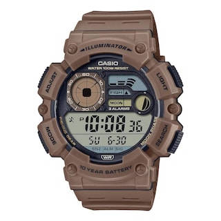 Foto 1 | Reloj Casio Ws-1500h-5avcf Iluminator Multifunción-café