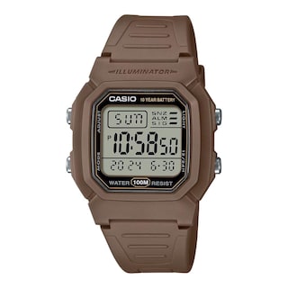 Foto 1 | Reloj Casio W-800h-5avcf Illuminator-café