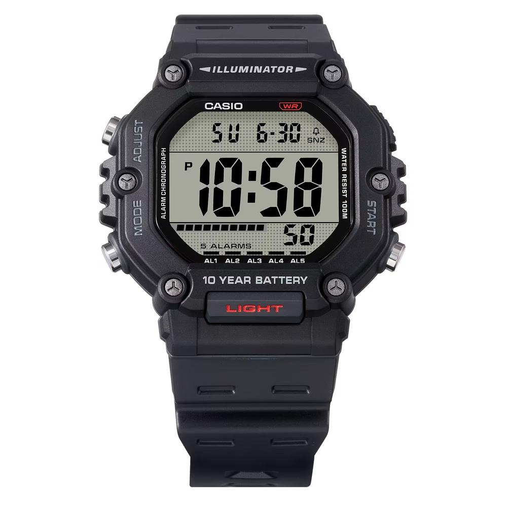 Foto 3 pulgar | Reloj Casio Ae-1600h-1avcf Illuminator-negro