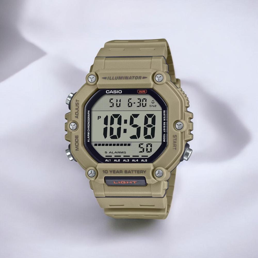 Foto 4 pulgar | Reloj Casio Ae-1600h-5avcf Illuminator-café