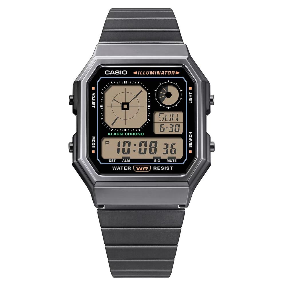 Foto 3 pulgar | Reloj Casio A130wegg-1acf Retro-gris
