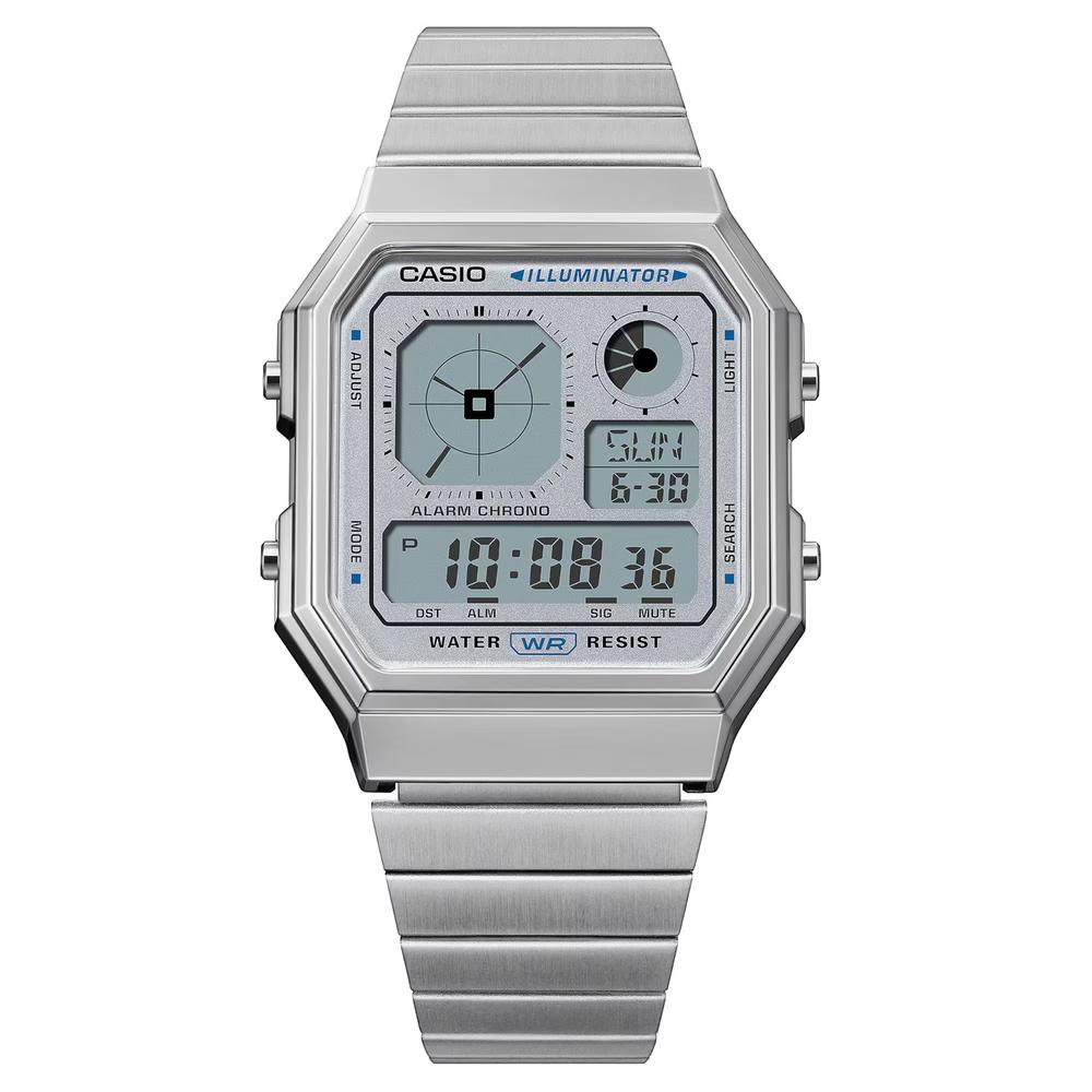 Foto 3 pulgar | Reloj Casio A130we-7acf Retro-acero