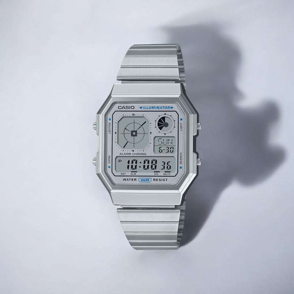 Foto 4 pulgar | Reloj Casio A130we-7acf Retro-acero