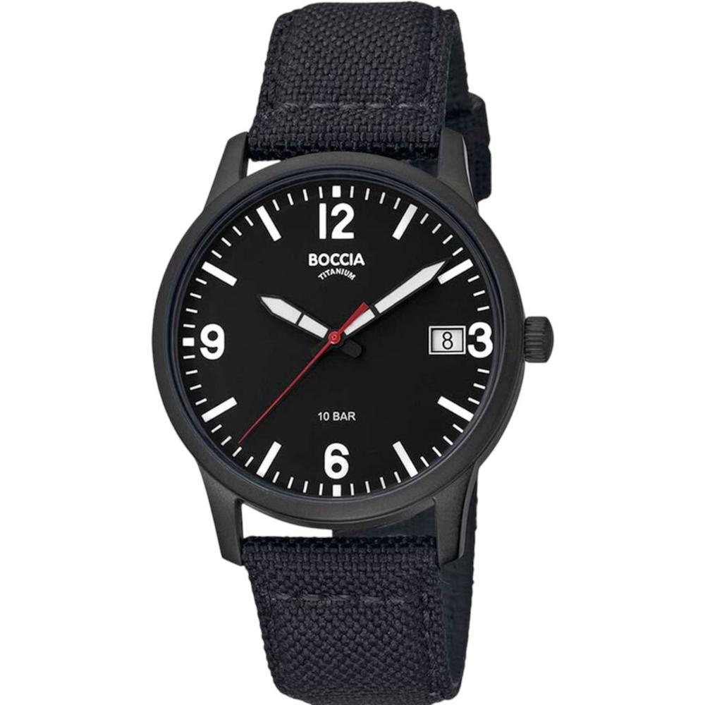 Reloj Boccia Titanium 3650-04 Men´s-negro