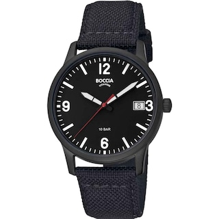 Foto 1 | Reloj Boccia Titanium 3650-04 Men´s-negro
