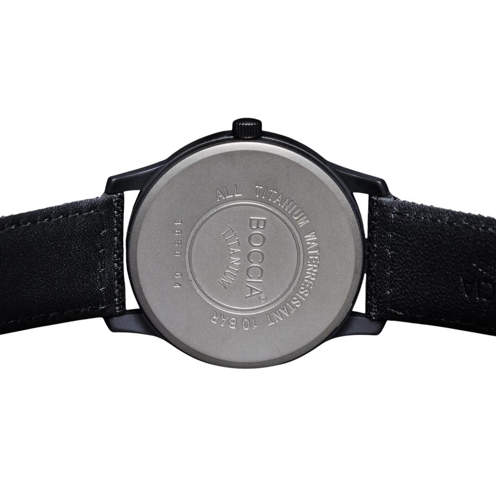 Foto 4 pulgar | Reloj Boccia Titanium 3650-04 Men´s-negro