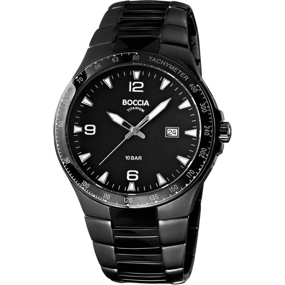 Foto 2 pulgar | Reloj Boccia Titanium 3627-02 Men´s-negro