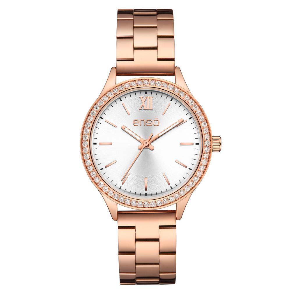 Reloj De Pulsera Enso Para Mujer Ew2521l1 Rosado