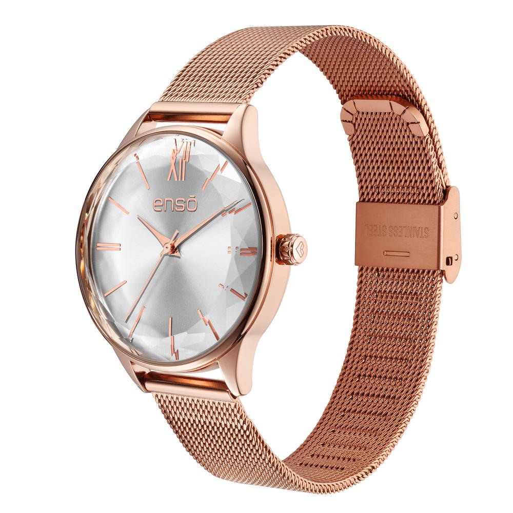 Foto 3 pulgar | Reloj De Pulsera Enso Para Mujer Ew2522l1 Acero