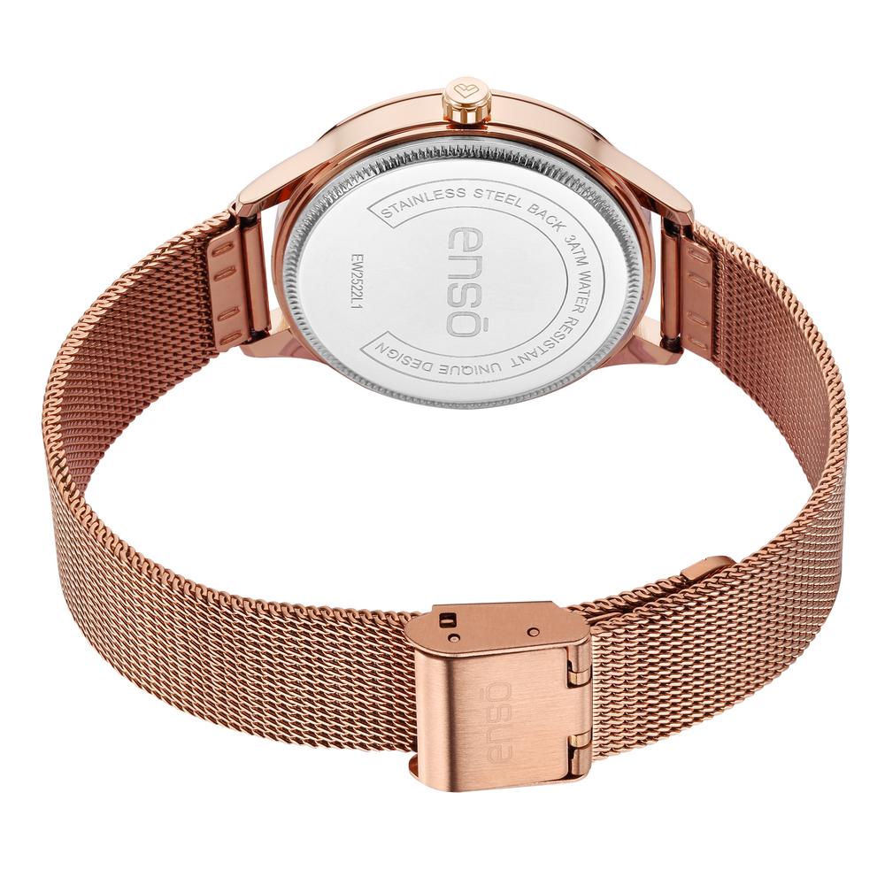 Foto 3 | Reloj De Pulsera Enso Para Mujer Ew2522l1 Acero