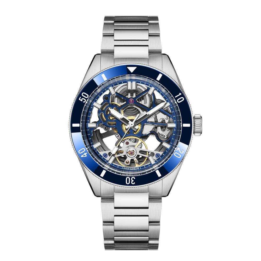 Reloj De Pulsera Minber Hombre M9167g-2-2 Automático