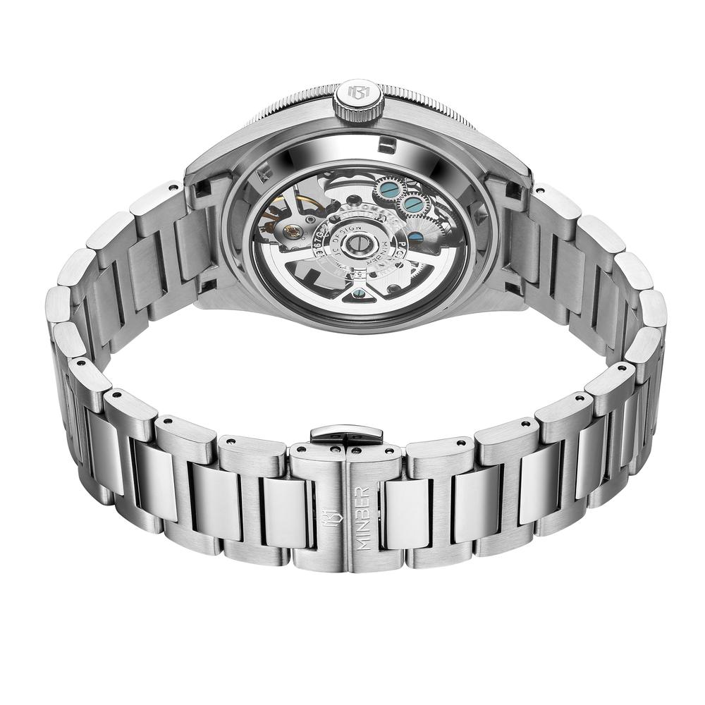 Foto 4 pulgar | Reloj De Pulsera Minber Hombre M9167g-2-2 Automático