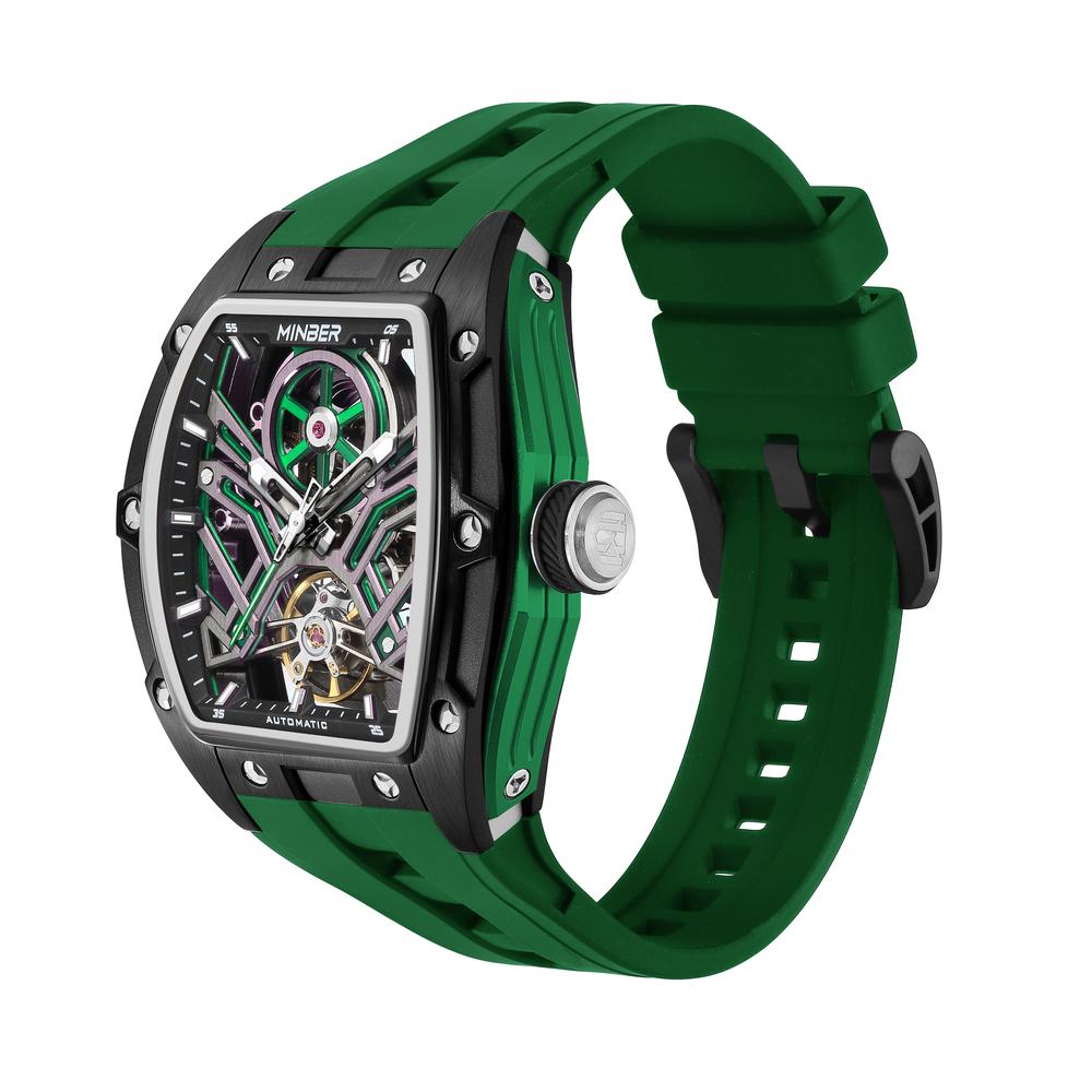 Foto 2 | Reloj De Pulsera Minber Hombre M9191g-3-3 Automático