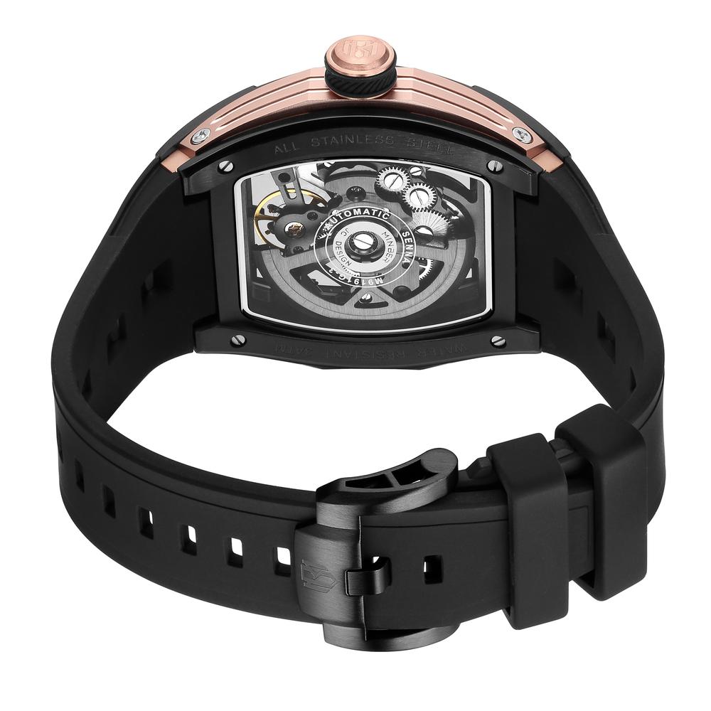 Foto 4 pulgar | Reloj De Pulsera Minber Hombre M9191g-3-2 Automático
