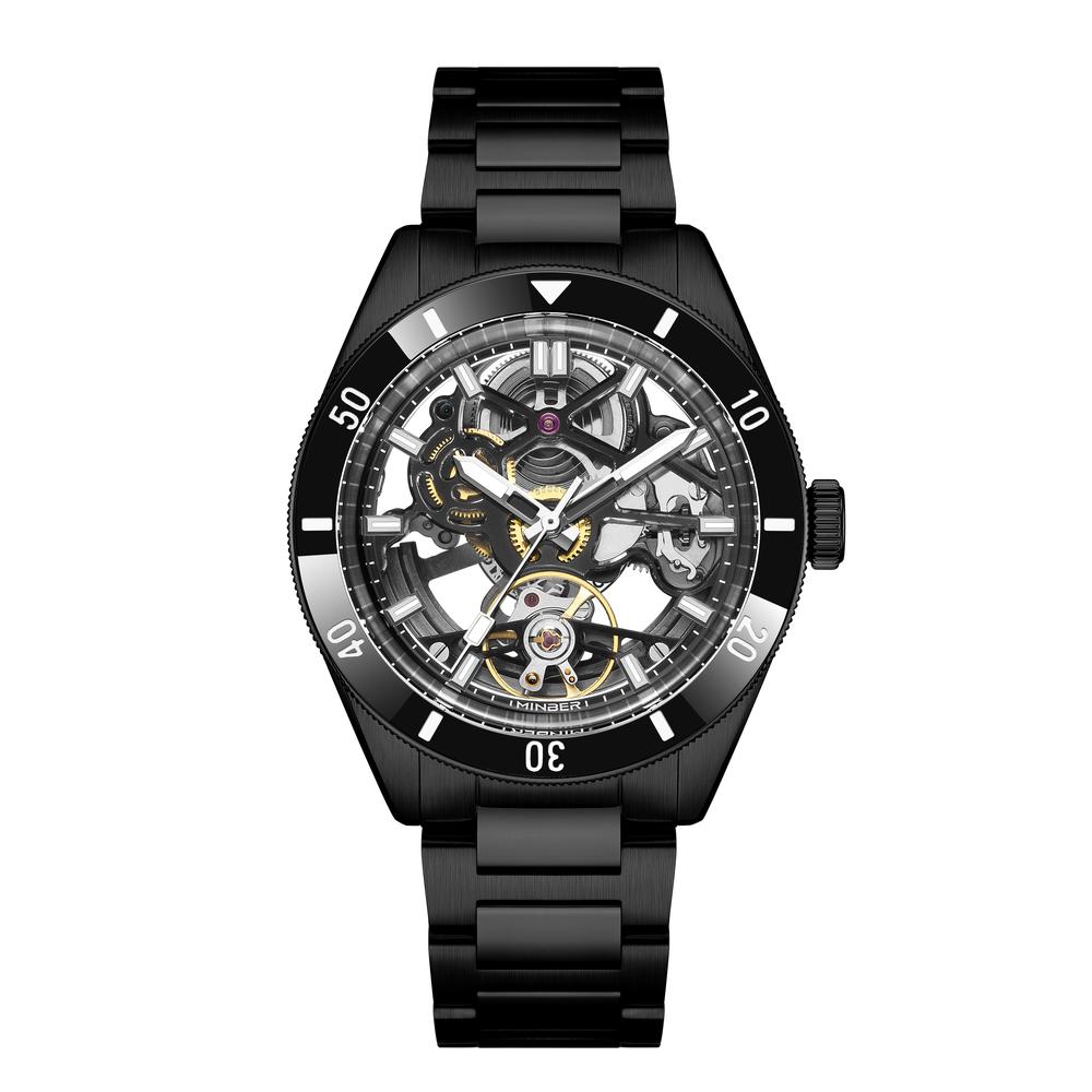 Reloj De Pulsera Minber Hombre M9167g-2-3 Automático