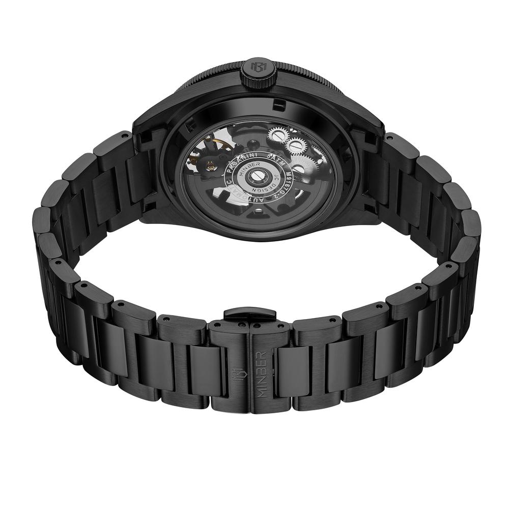 Foto 4 pulgar | Reloj De Pulsera Minber Hombre M9167g-2-3 Automático