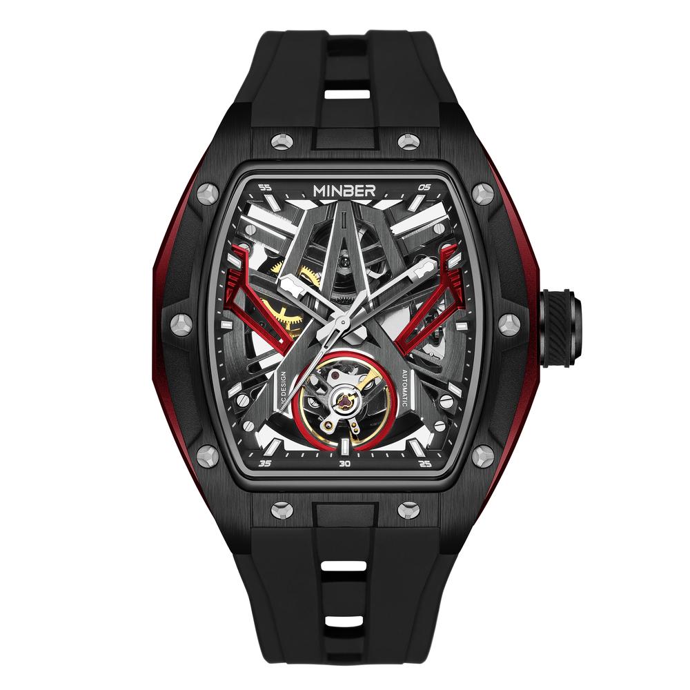 Reloj De Pulsera Minber Hombre M9191g-1-3 Automático