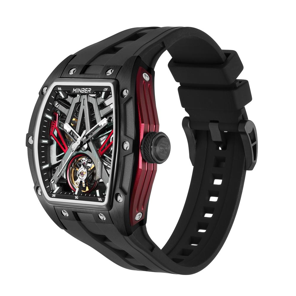 Foto 3 pulgar | Reloj De Pulsera Minber Hombre M9191g-1-3 Automático