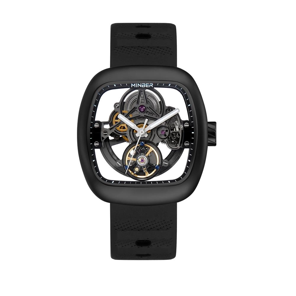 Reloj De Pulsera Minber Para Hombre M9172g2 Black