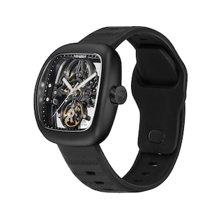 Foto 2 | Reloj De Pulsera Minber Para Hombre M9172g2 Black