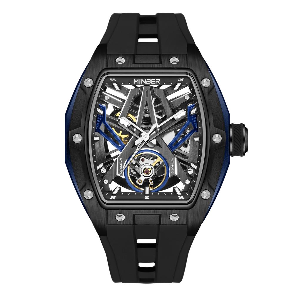 Reloj De Pulsera Minber Hombre M9191g-1-2 Automático