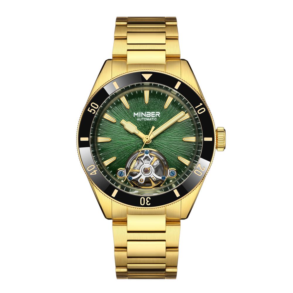 Reloj De Pulsera Minber Hombre M9167g4 Automático