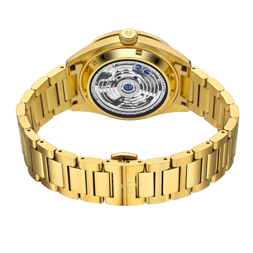 Foto 4 pulgar | Reloj De Pulsera Minber Hombre M9167g4 Automático