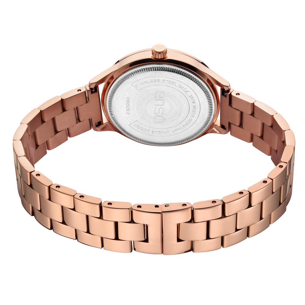 Foto 4 pulgar | Reloj De Pulsera Enso Para Mujer Ew2521l2 Rosado
