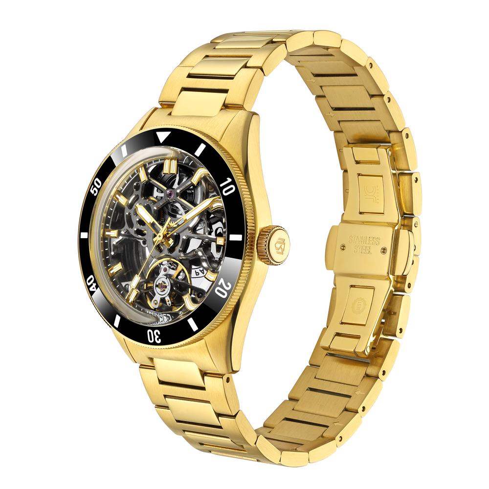 Foto 3 pulgar | Reloj De Pulsera Minber Hombre M9167g-2-4 Automático