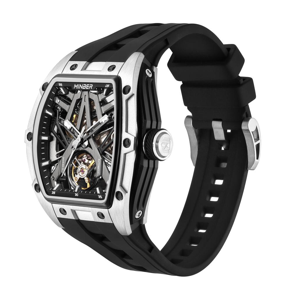 Foto 3 pulgar | Reloj de Pulsera Minber M9191G-1-1 Automático para Hombre