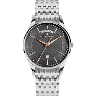 Foto 1 | Reloj Jacques Lemans 1-2193i Londres-acero
