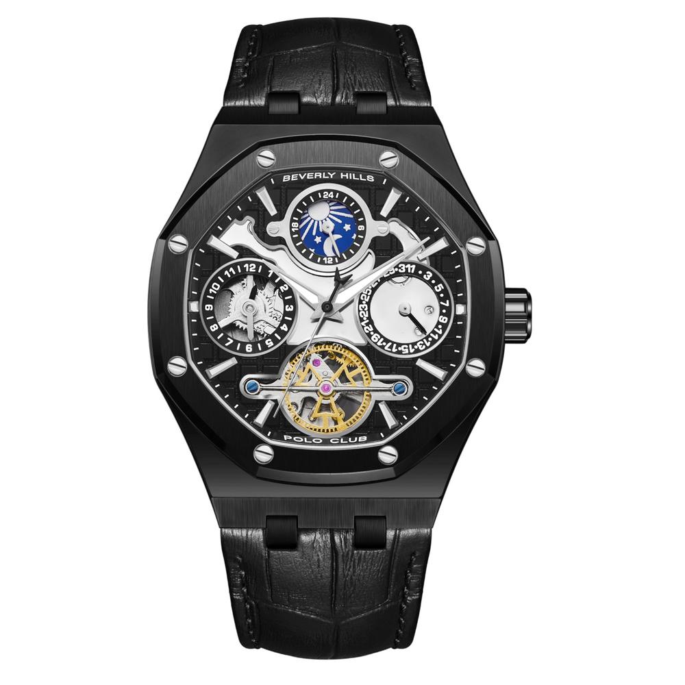 Reloj Beverly Hills Polo Club Bp3787x.651 Men´s-negro