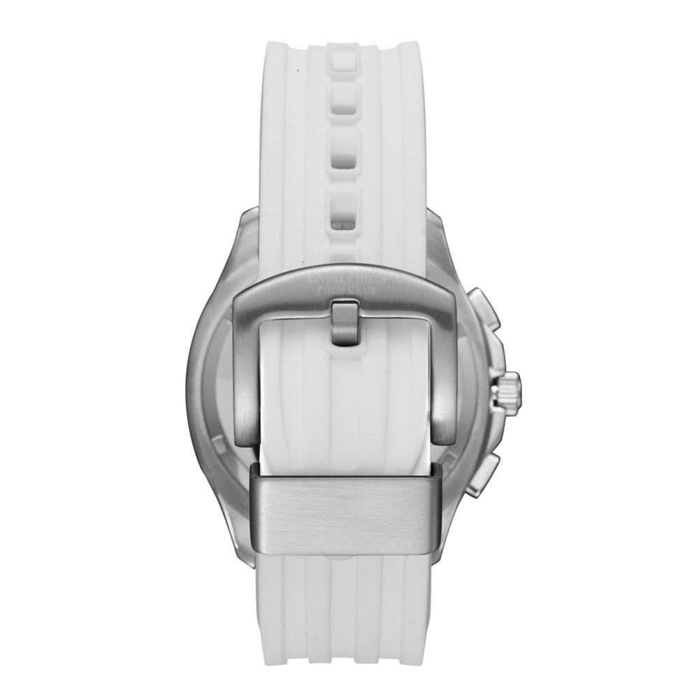 Foto 4 pulgar | Reloj Beverly Hills Polo Club Bp3211x.301 Men´s-blanco